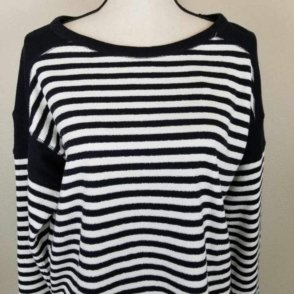 Chaps French Terry Striped Tunic - Picture 5 of 6